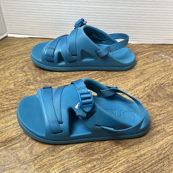 Chaco Blue Sports Sandals Size 5 Big Kids - Picture 8 of 15